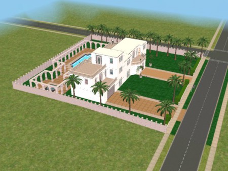 Chateau de Style Moderne/Traditionnelle